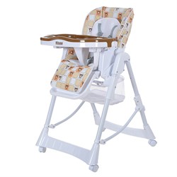 Стульчик для кормления Pituso Nino (кор,бел) Мишки Стульчик для кормления Pituso Nino (кор,бел) Мишки
