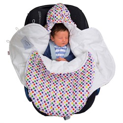 Демисезонный конверт автокресло Mammie растегнут