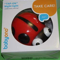 Ночник Baby Ono Тук-Тук Божья Коровка Ночник Baby Ono Тук-Тук Божья Коровка