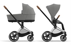 Cybex Priam IV 2 в 1 на раме Chrome Brown - фото 7295 Cybex Priam IV 2 в 1 на раме Chrome Brown - фото 7295